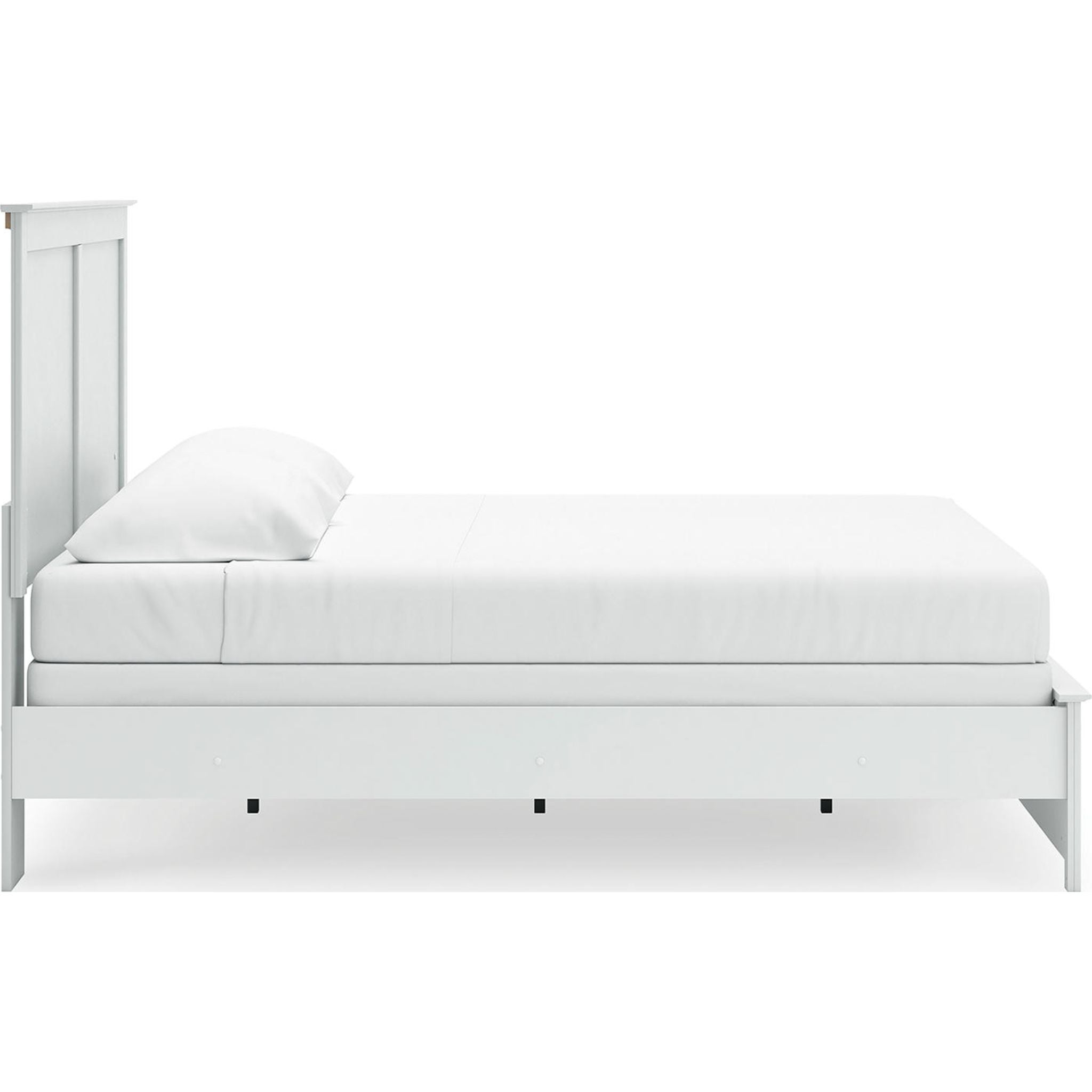 Bostwick Shoals Panel Bed - White