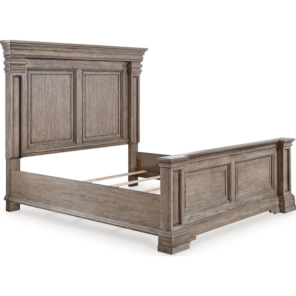 Blairhurst 6 Piece Queen Panel Bedroom - Light Grayish Brown