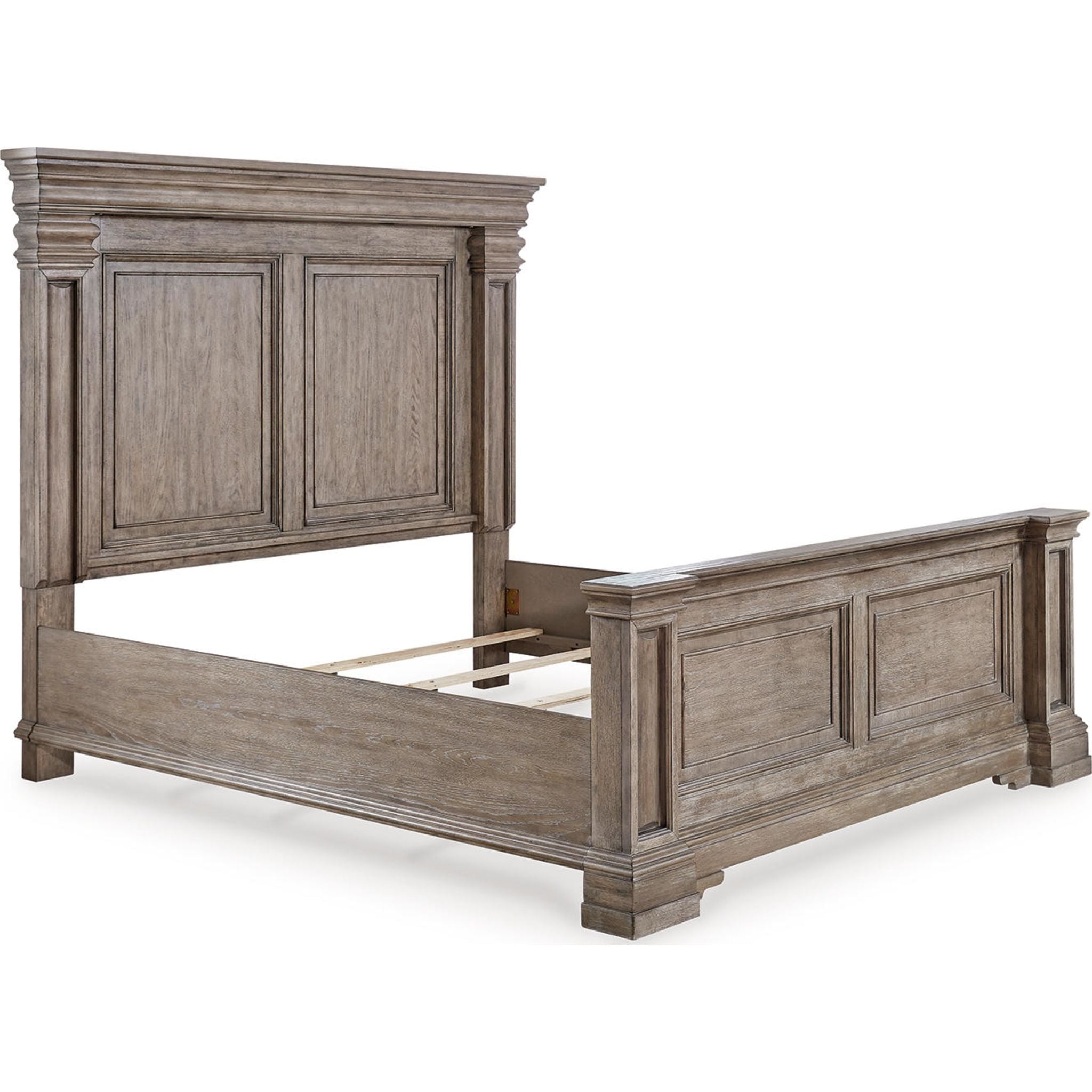 Blairhurst 6 Piece Queen Panel Bedroom - Light Grayish Brown