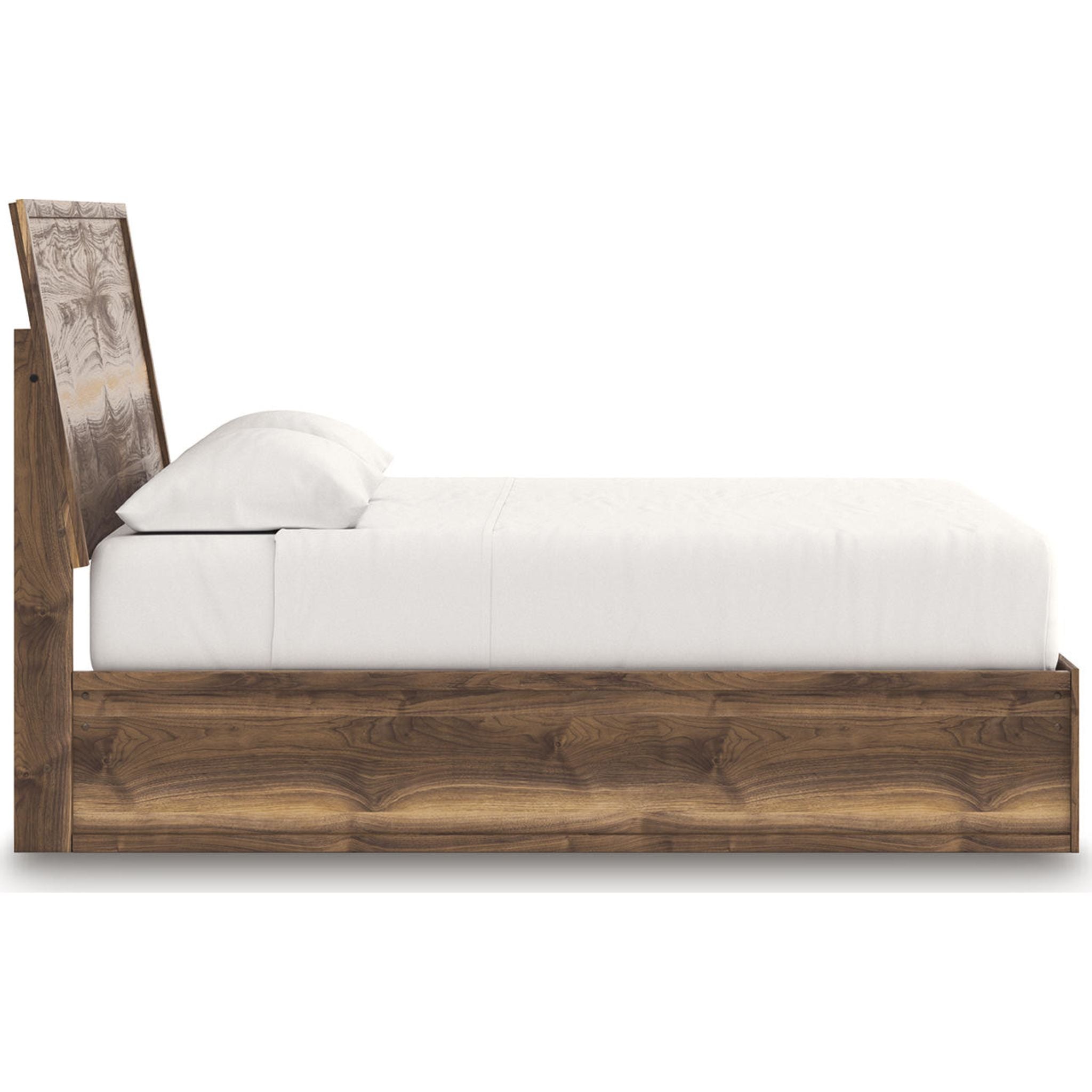 Chirason King Panel Bed - Brown