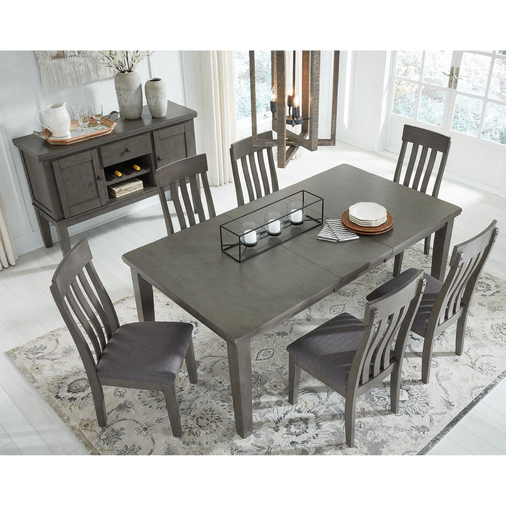 Hallanden Dining Extension Table - Gray - (D589-35)
