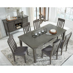 Hallanden Dining Extension Table - Gray - (D589-35)