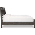 Montillan 6 Piece Queen Panel Bedroom - Grayish Brown