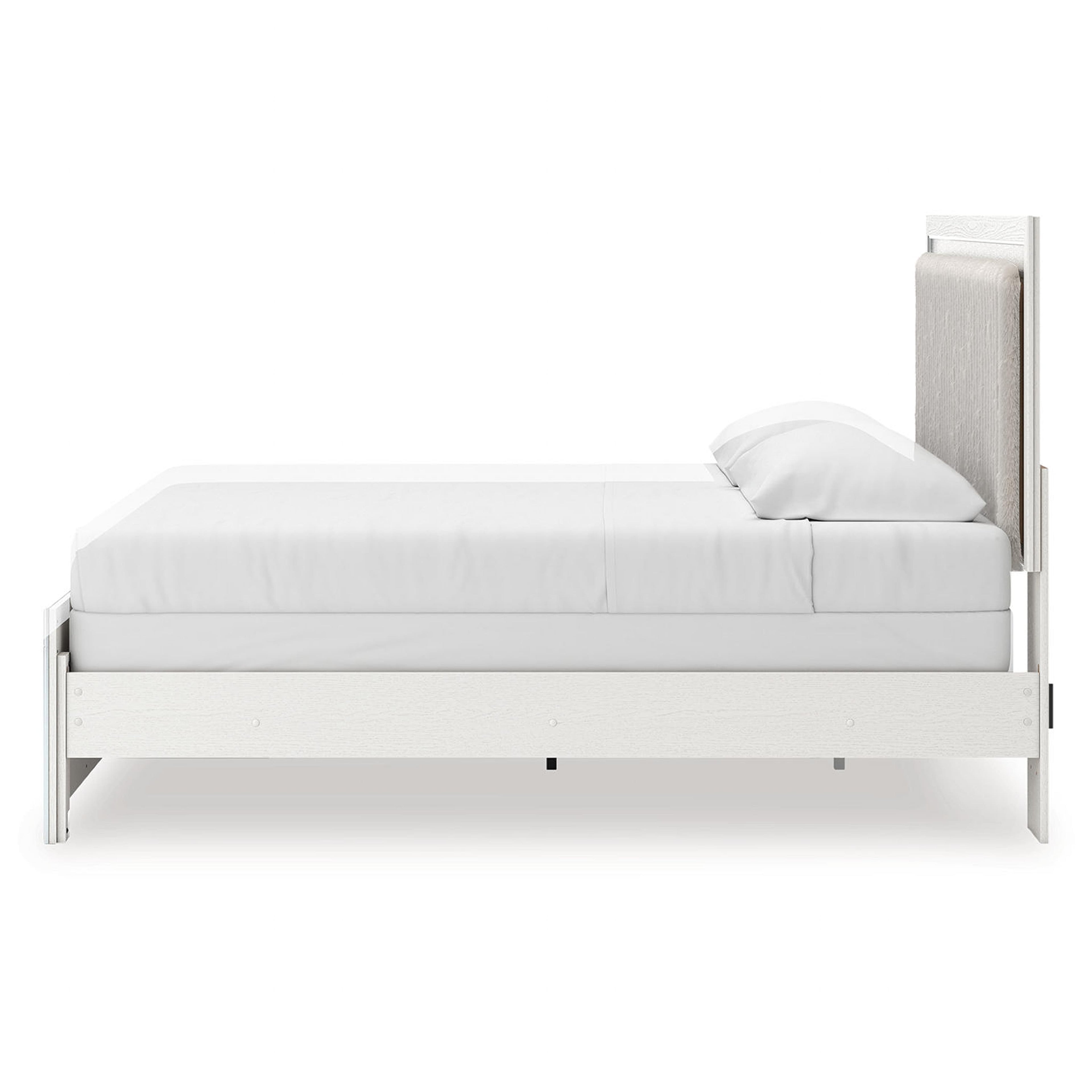 Zuraleus King Upholstered Bed - White