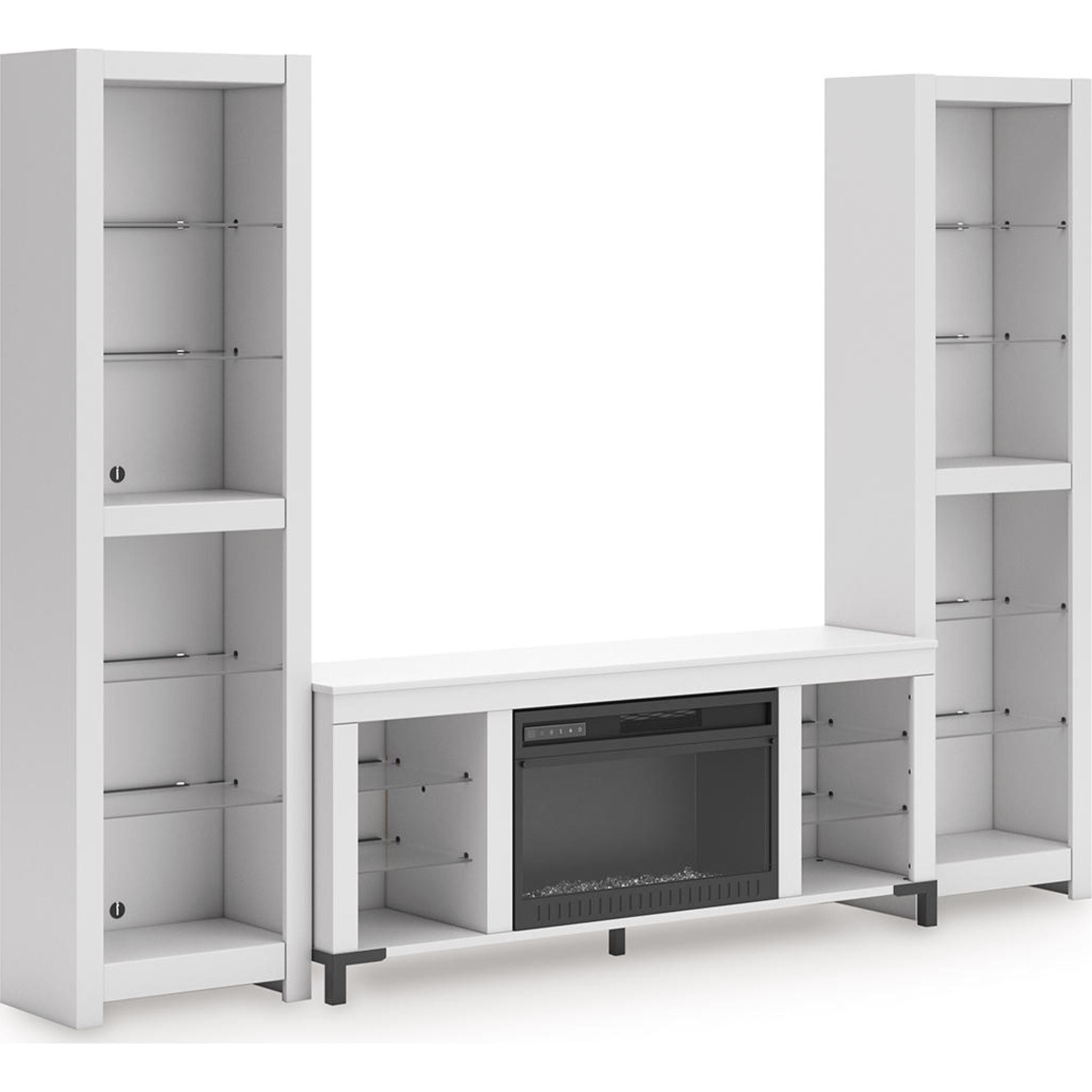 Brollevi 3 Piece Entertainment Unit - White