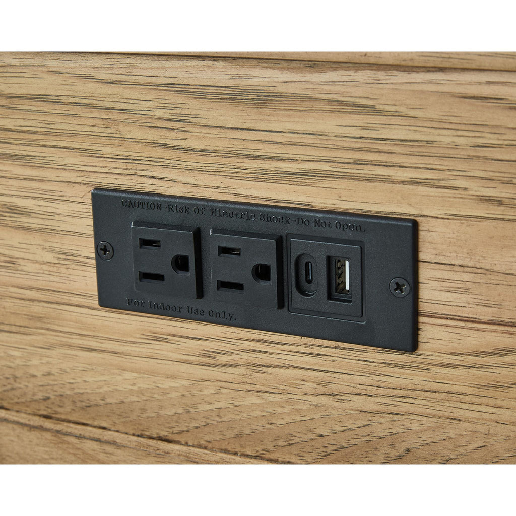 Sharlance End Table - Light Brown