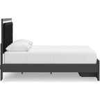 Zuraleus Queen Storage Bed - Black