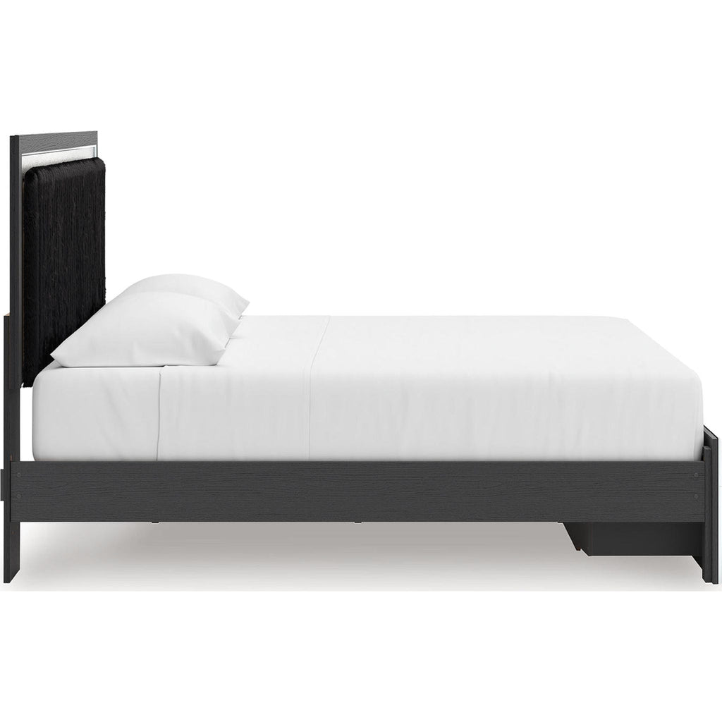 Zuraleus King Storage Bed - Black
