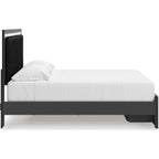 Zuraleus King Storage Bed - Black