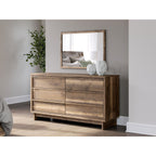 Chirason Dresser and Mirror - Brown