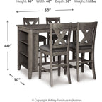Caitbrook Counter Dining Set
