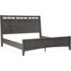 Montillan 6 Piece King Panel Bedroom - Grayish Brown