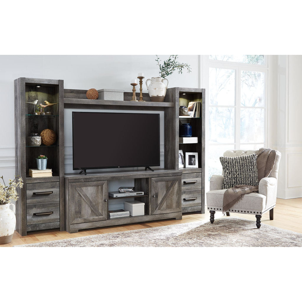 Wynnlow 4 Piece Entertainment Unit - Gray