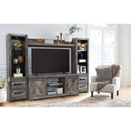 Wynnlow 4 Piece Entertainment Unit - Gray