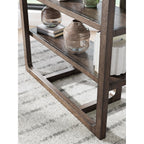 Breckington Bookcase - Dark Brown