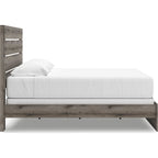 Graystorm King Panel Bed - Brown Gray