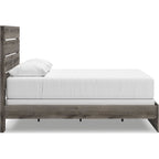 Graystorm Queen Panel Bed - Brown Gray
