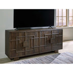 Cato Accent Cabinet - Dark Brown