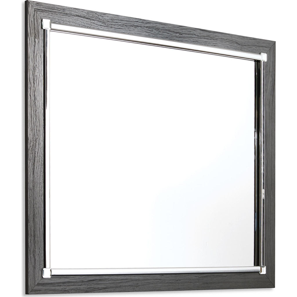 Lodanna Dresser and Mirror - Gray