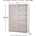 Paxberry Chest - White Wash