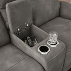 Next-Gen Power Reclining Loveseat with Console - Slate