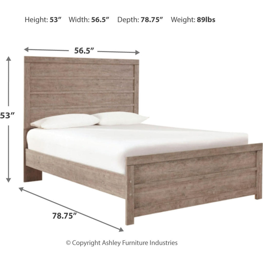 Culverbach Full Panel Bed - Gray