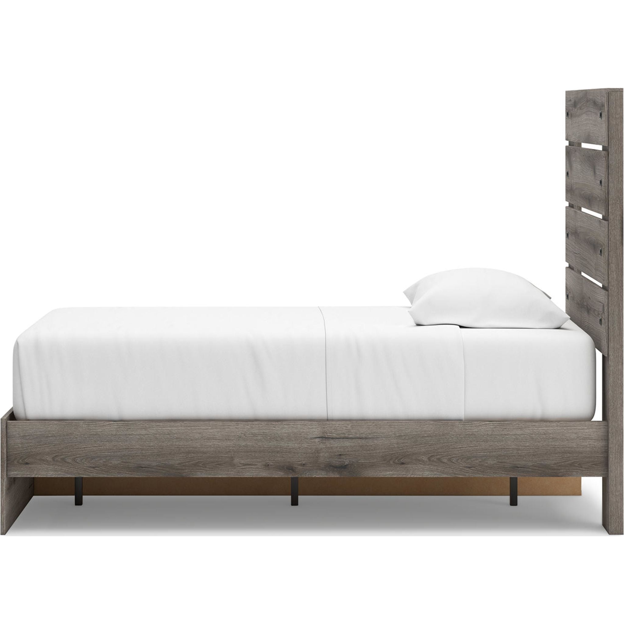 Graystorm Twin Storage Bed - Brown Gray