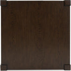 Breckington End Table - Dark Brown