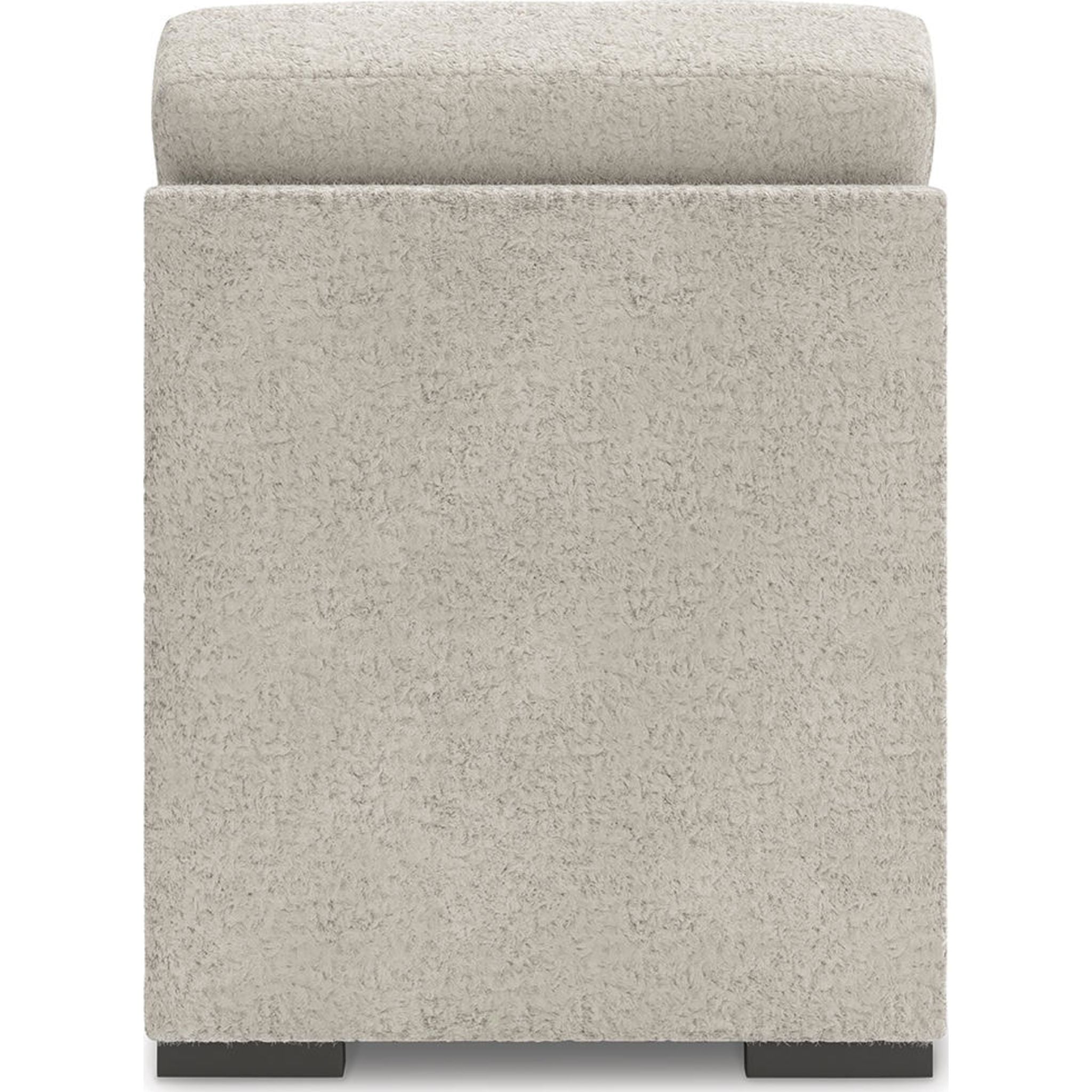 Cuddle Plush 8 Piece Modular Sectional with Ottomans - Arctic