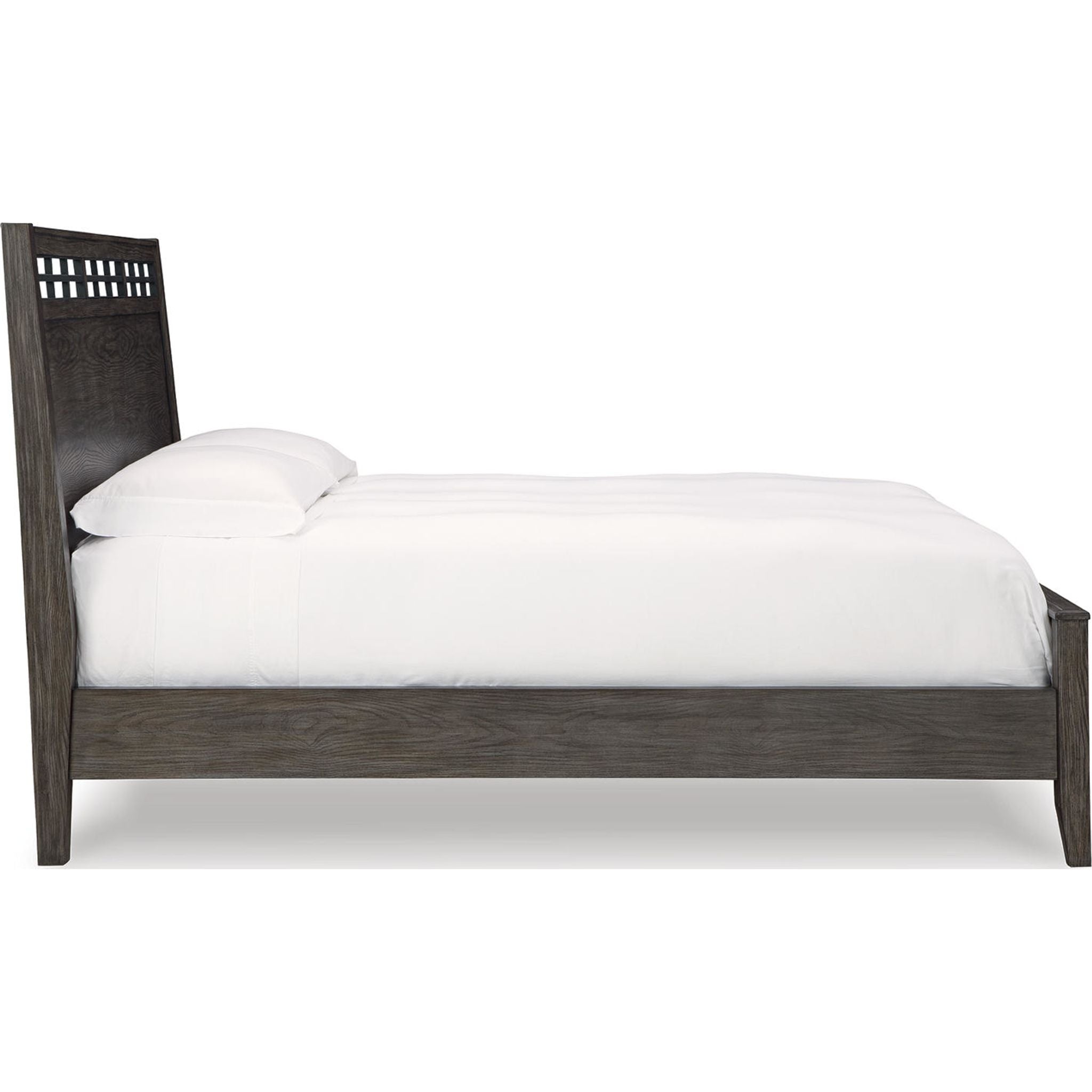 Montillan 6 Piece King Panel Bedroom - Grayish Brown