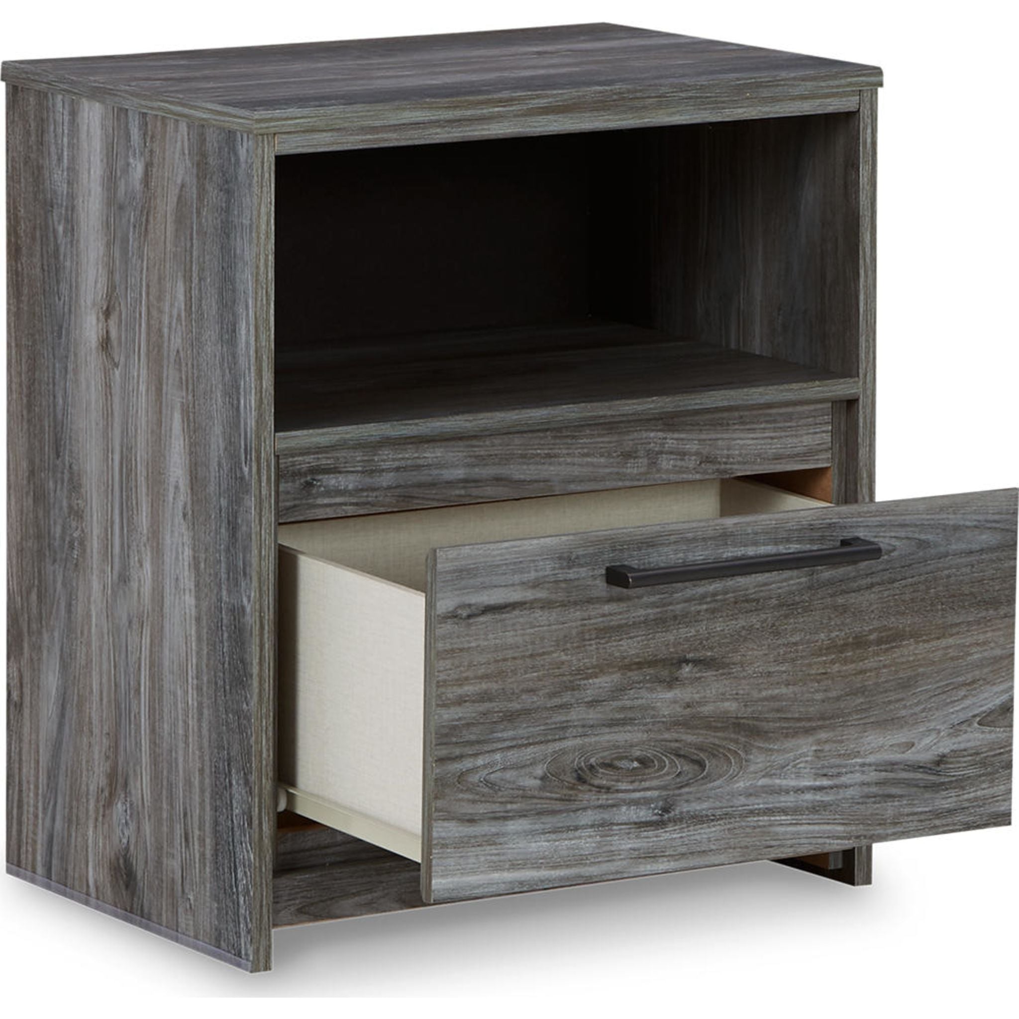 Baystorm 6 Piece King Panel Bedroom - Gray