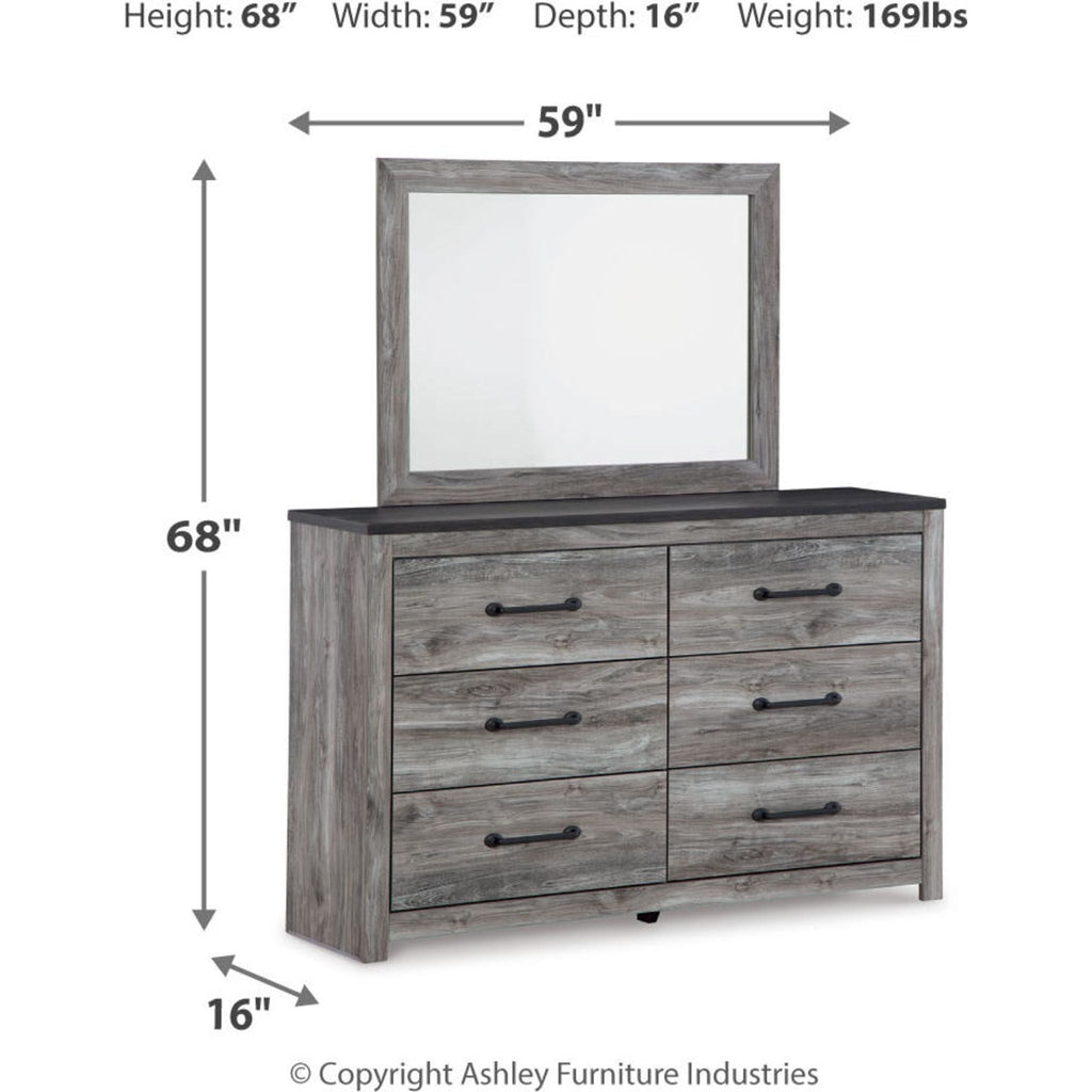 Bronyan 6 Piece Panel Bedroom
