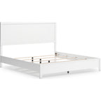 Binterglen 6 Piece King Panel Bedroom - White