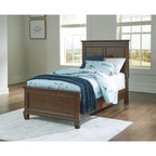 Danabrin Panel Bed - Brown