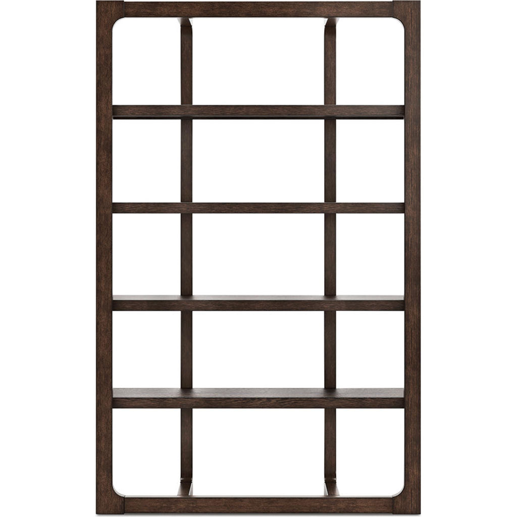 Breckington Bookcase - Dark Brown