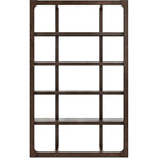 Breckington Bookcase - Dark Brown