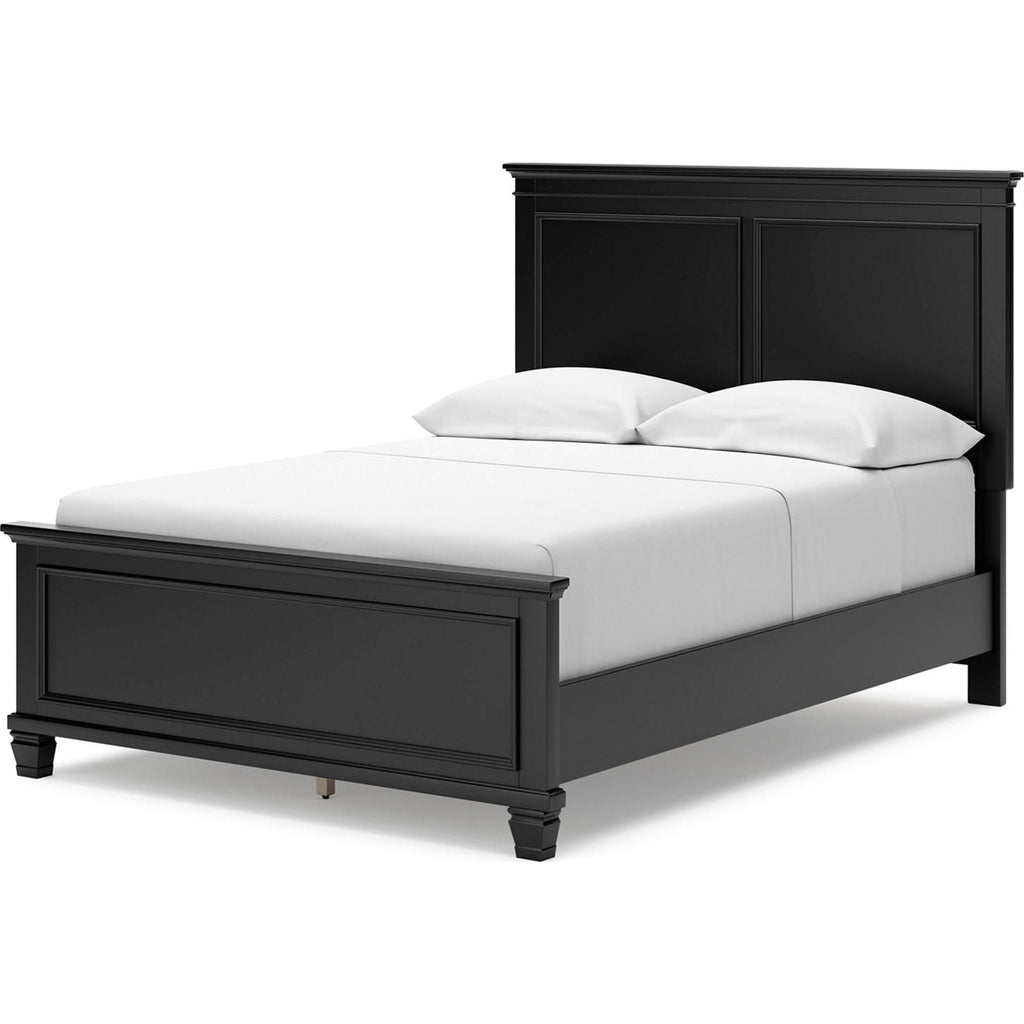 Lanolee 6 Piece Panel Bedroom - Black
