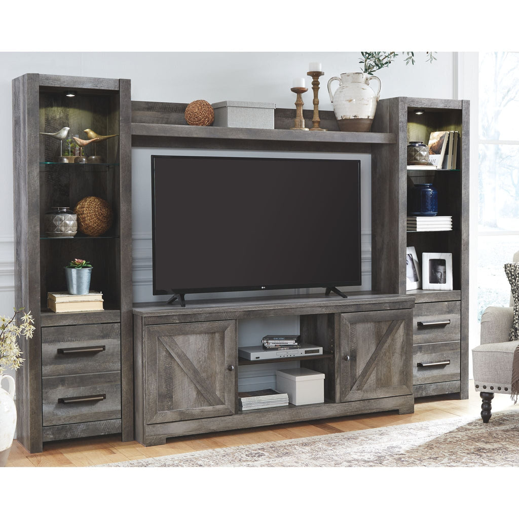Wynnlow 4 Piece Entertainment Unit - Gray