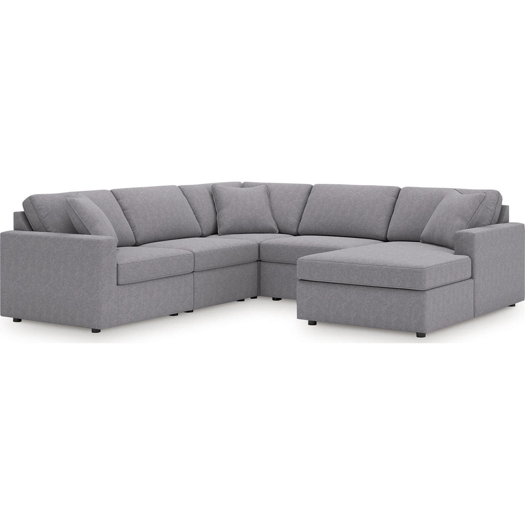 Modmax 5 Piece Modular Sectional with Chaise