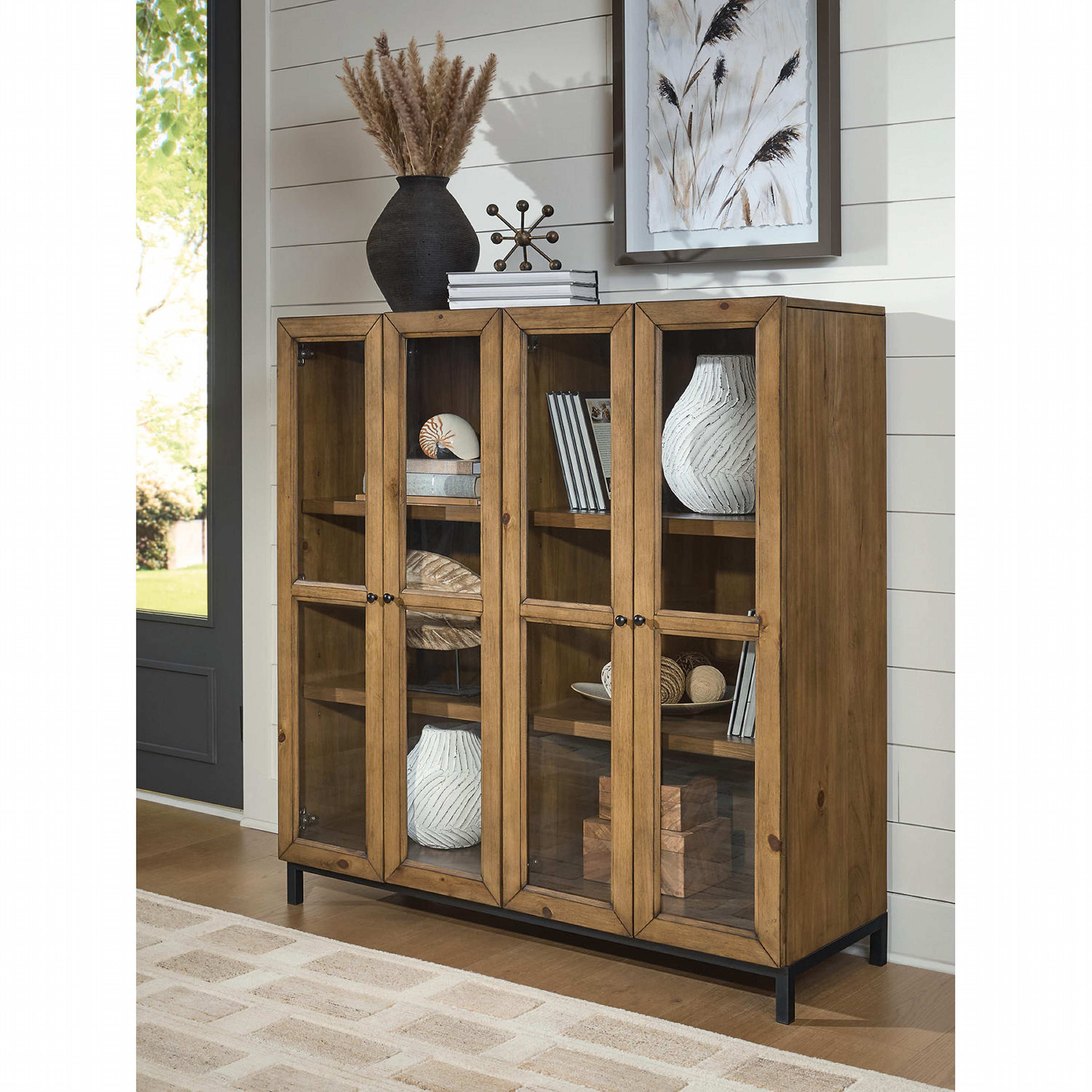 Wrenridge Accent Cabinet - Gray Brown