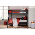 Nextonfort Twin/Twin Bunk Bed - Blue