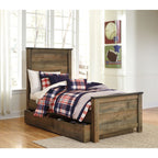 Trinell Twin Bed - Brown