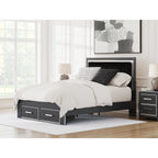 Zuraleus Queen Storage Bed - Black