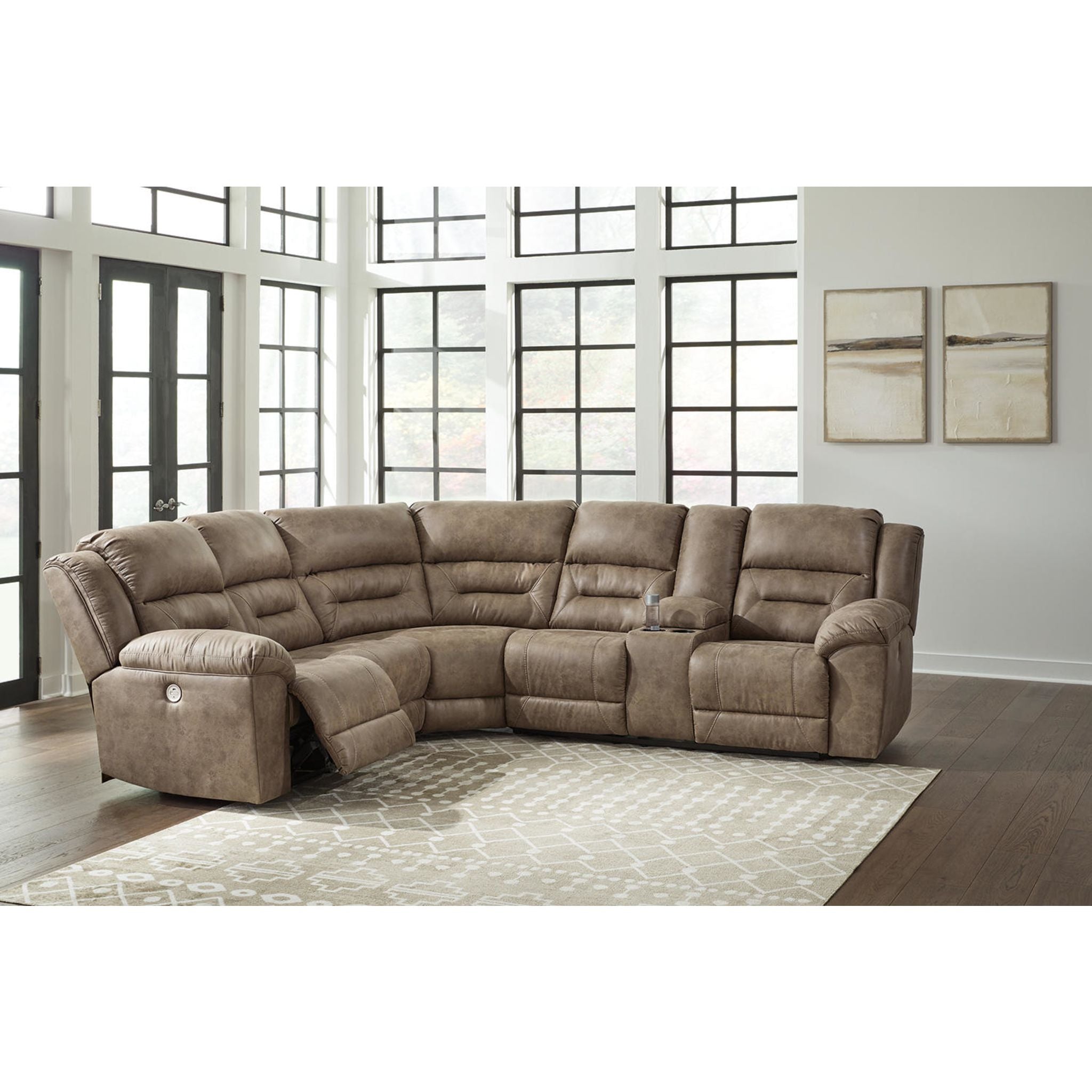 Ravenel 3 Piece Power Reclining Sectional