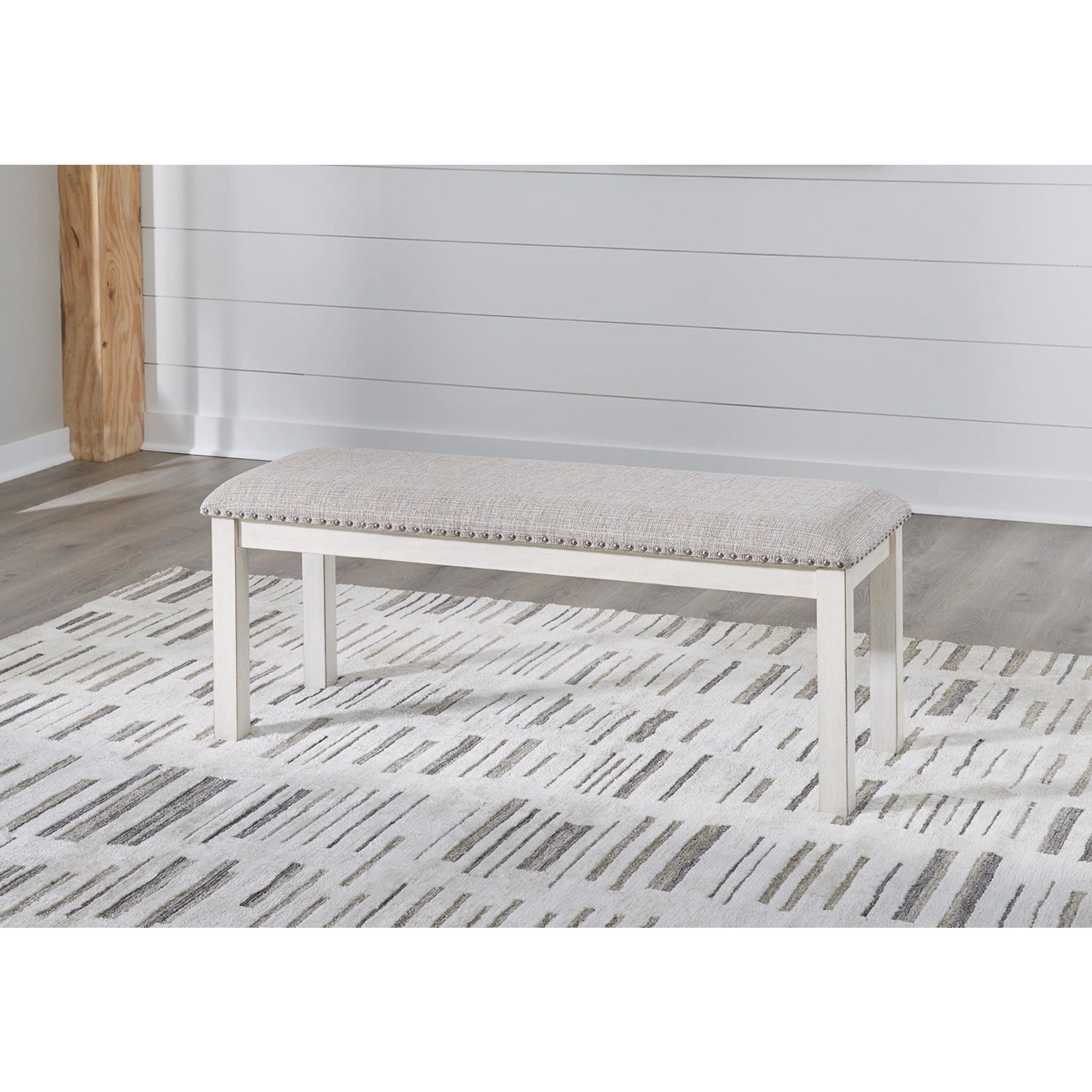 Robbinsdale Dining Bench - Antique White - (D642-00)