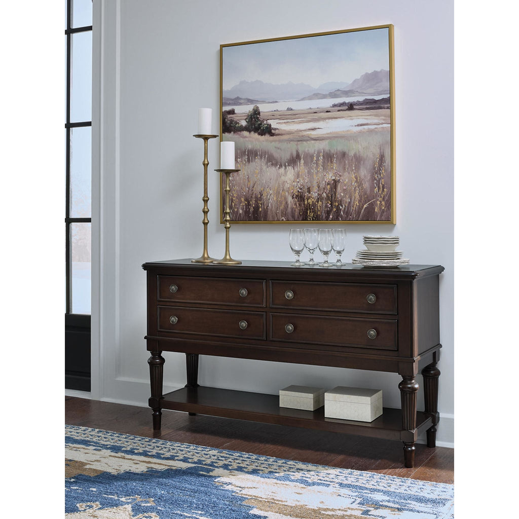 Lavinton Dining Server - Brown - (D764-60)