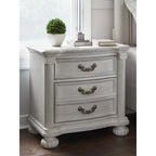 Montelaine Nightstand - Antique White