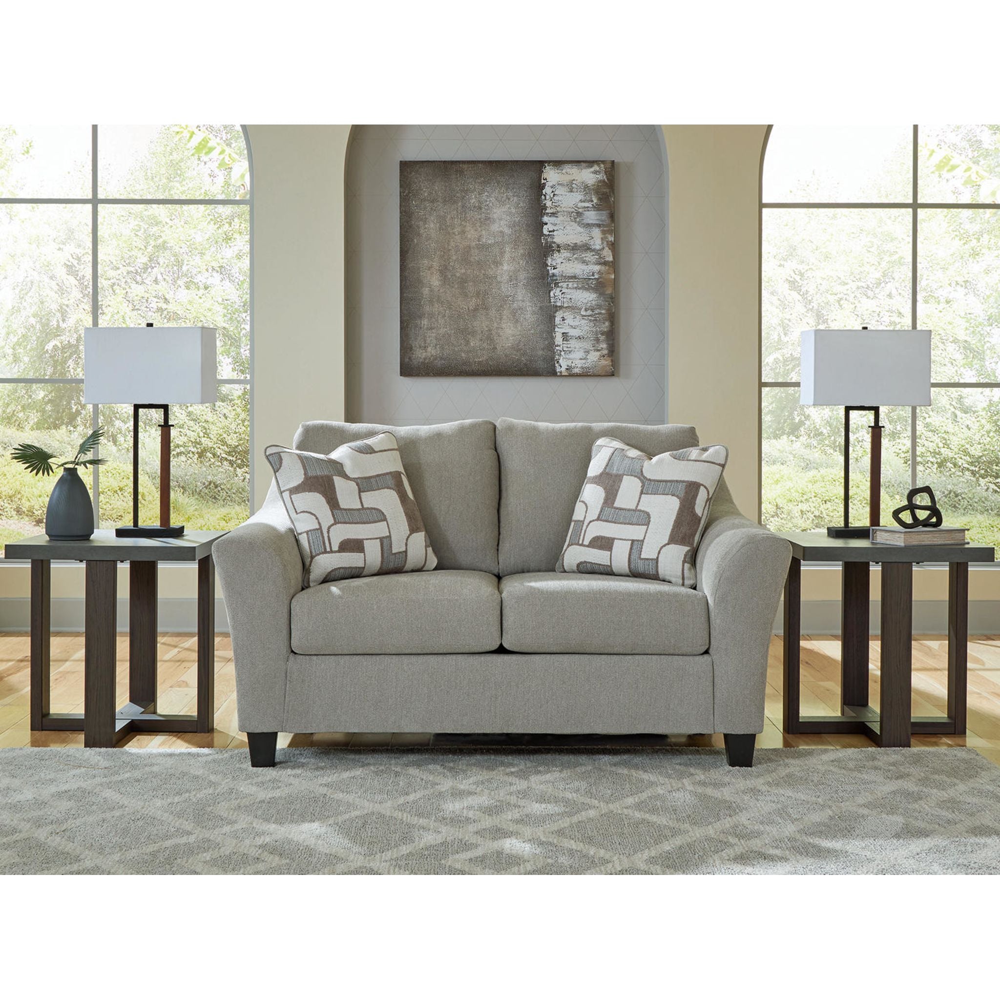 Willarae Loveseat - Taupe