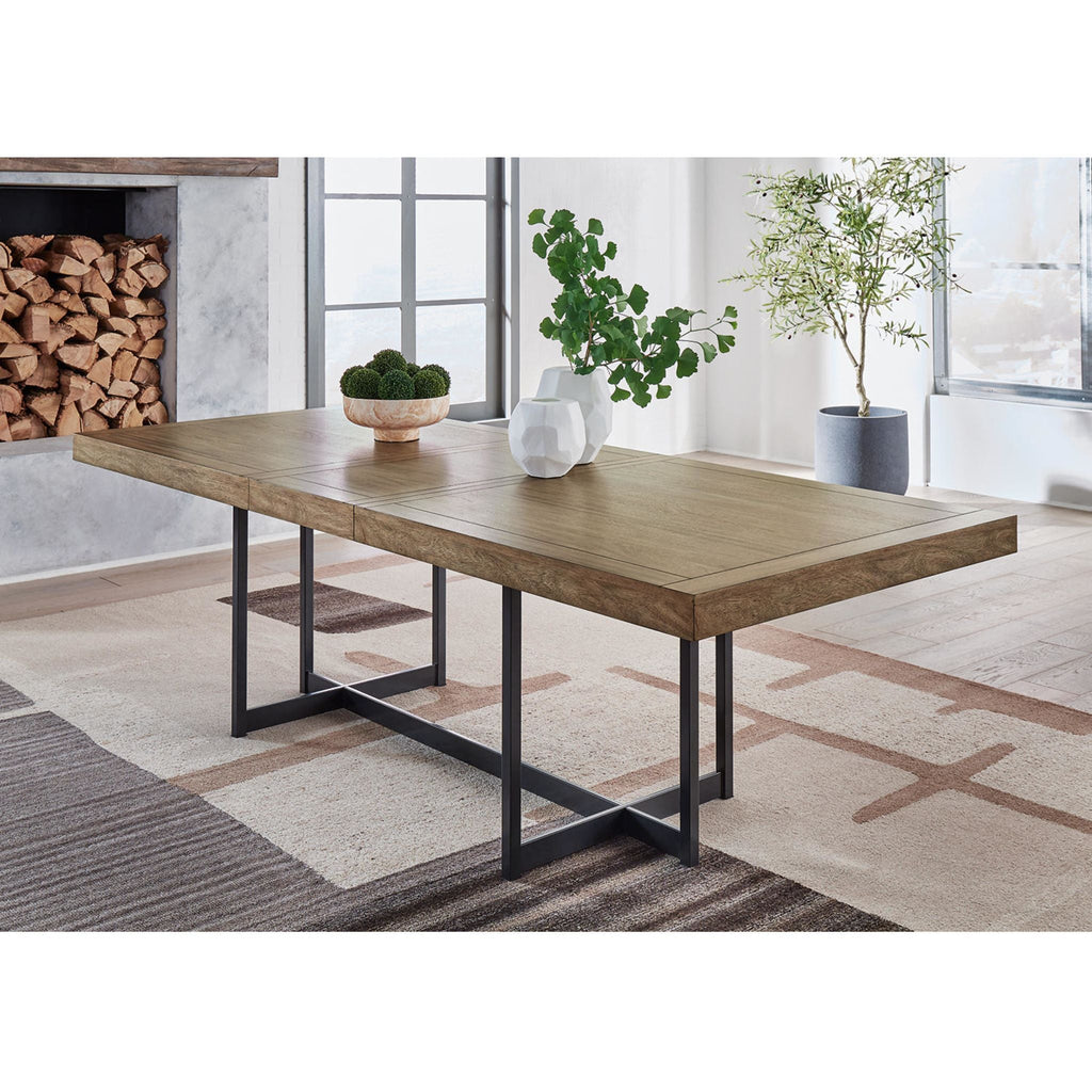 Tomtyn Dining Extension Table - Light Brown - (D622-35)