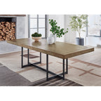 Tomtyn Dining Extension Table - Light Brown - (D622-35)